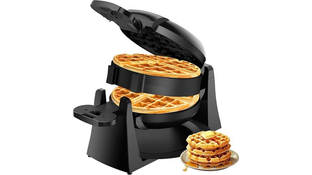 double belgian waffle maker