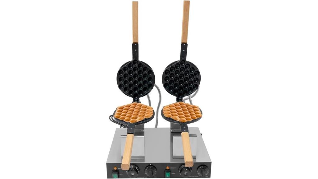 dual head waffle machine