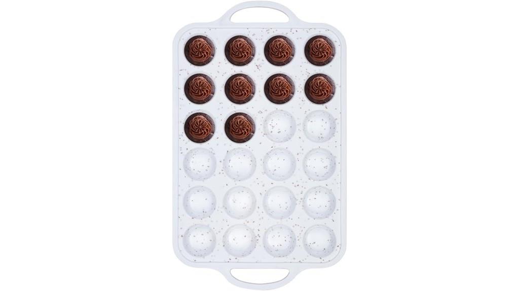 durable silicone muffin pan