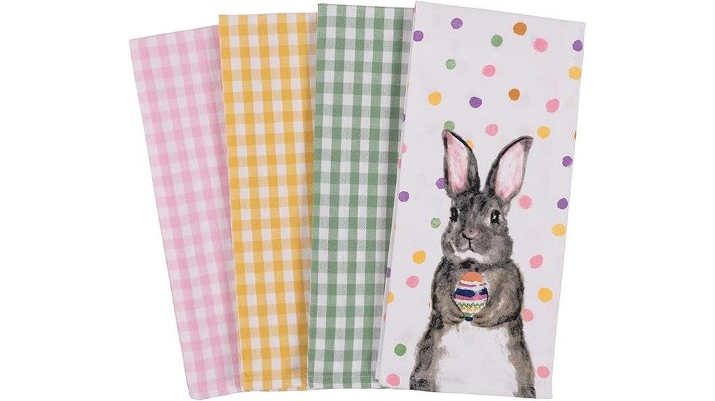 easter themed kitchen towel set