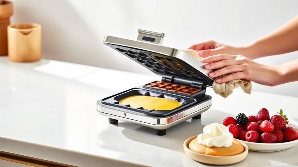 easy cleanup waffle makers