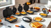 easy cleanup waffle makers