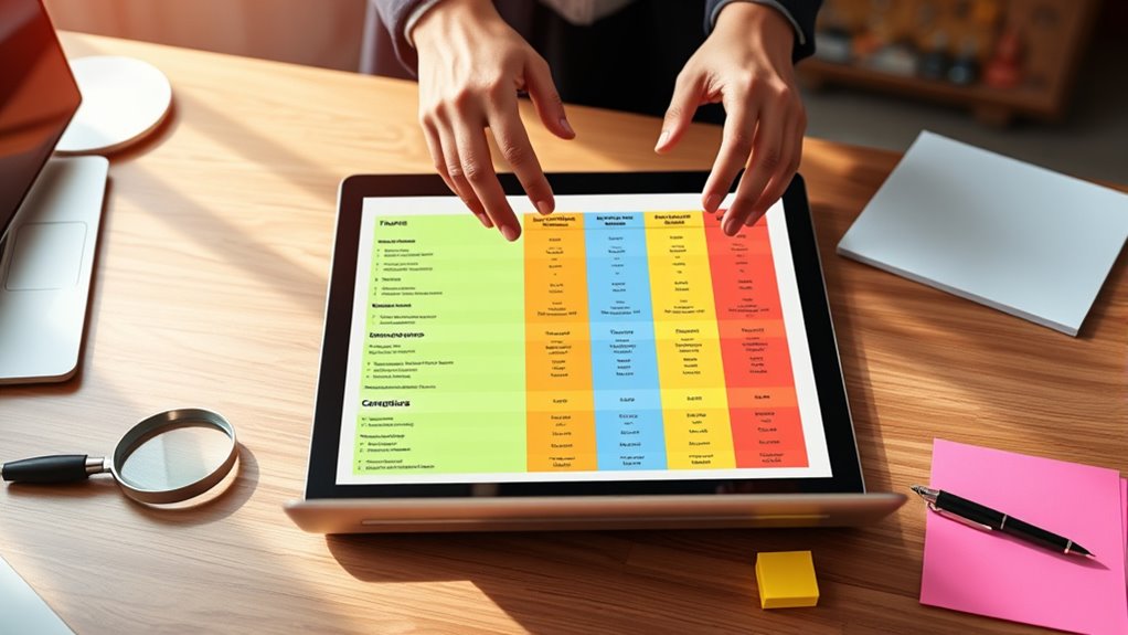 effective comparative visualization design
