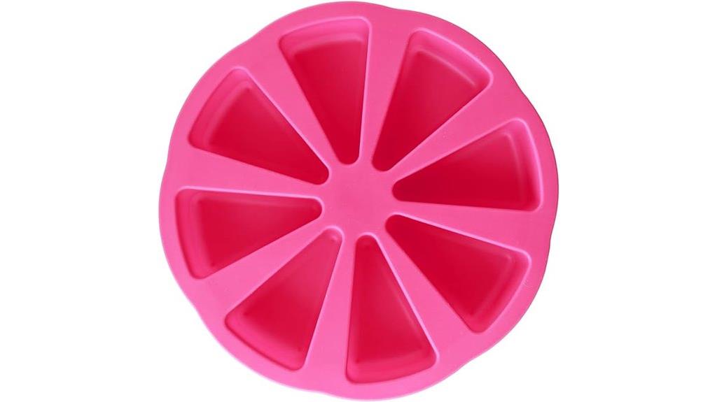 eight section cake mold