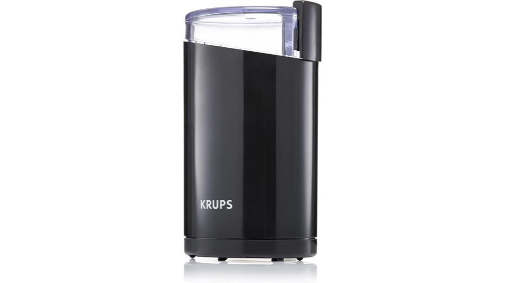 electric coffee grinder black