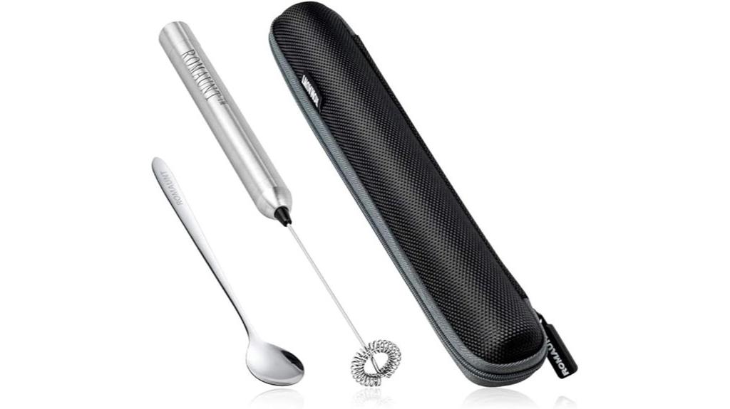 electric milk frother device