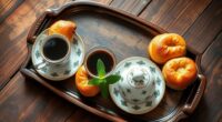 elegant coffee tray gifts