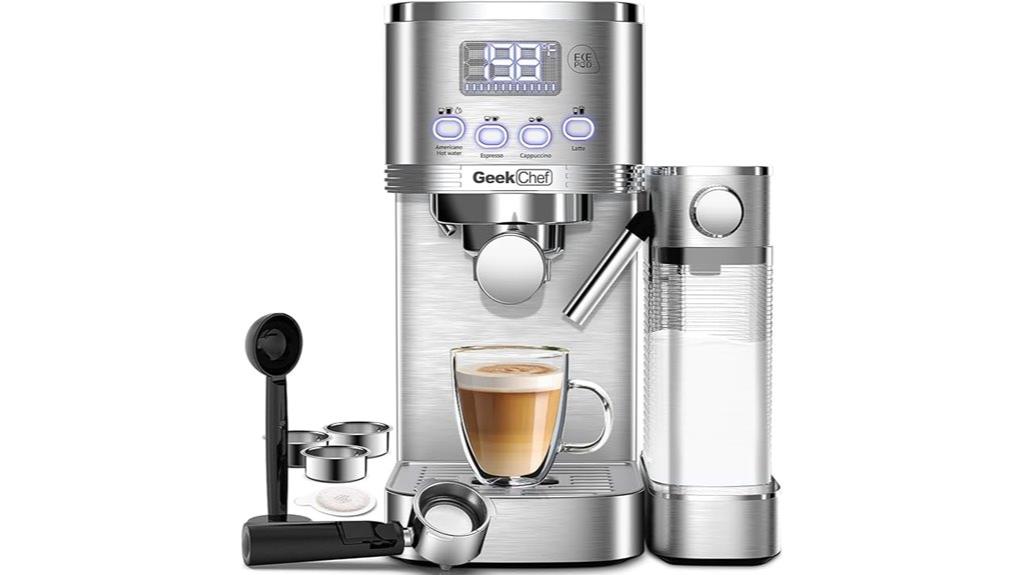 espresso and cappuccino maker