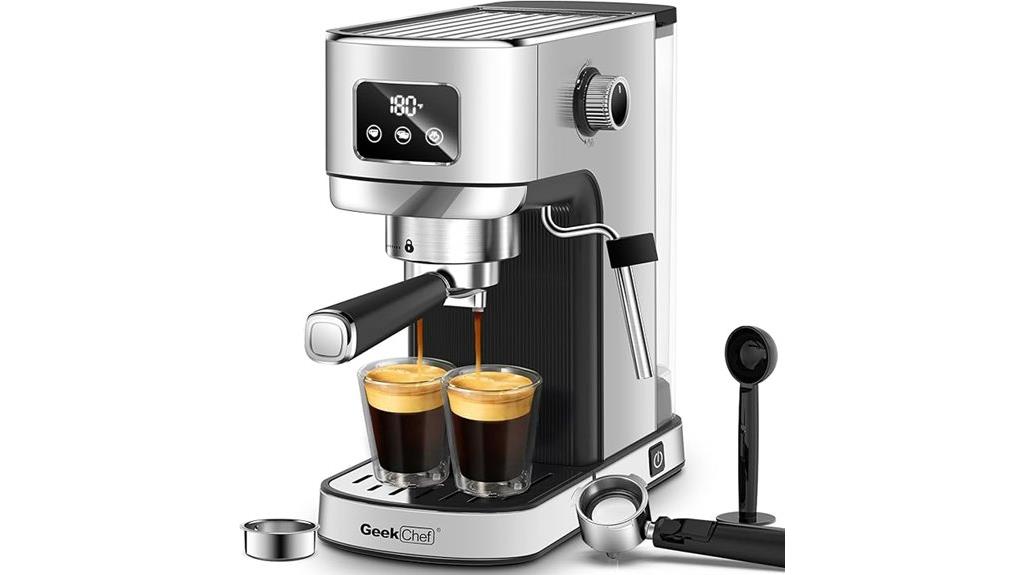 espresso and cappuccino maker