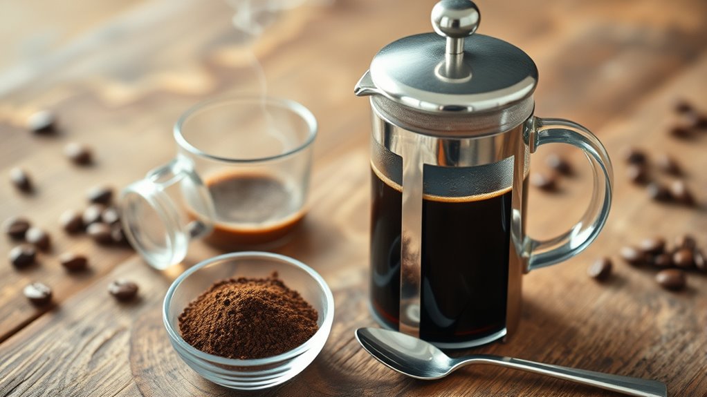 espresso like coffee in french press