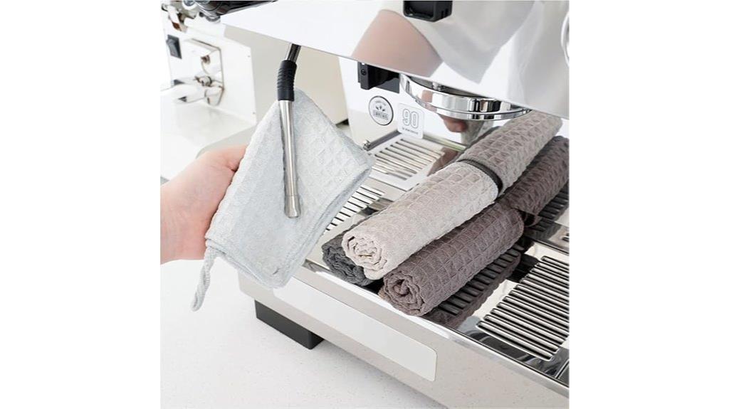 espresso machine cleaning cloths