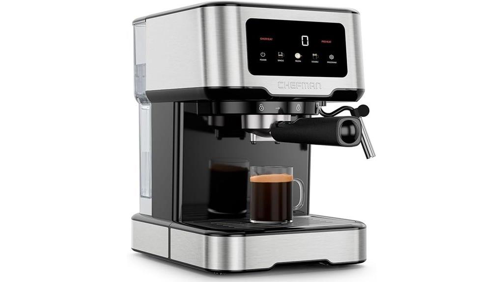 espresso machine for brewing