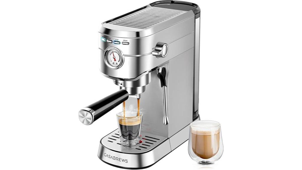 espresso machine for brewing