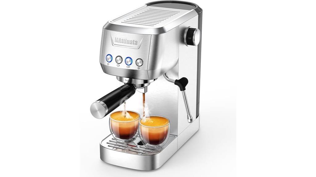 espresso machine with frother