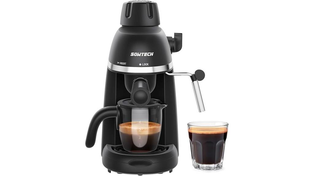 espresso machine with frother