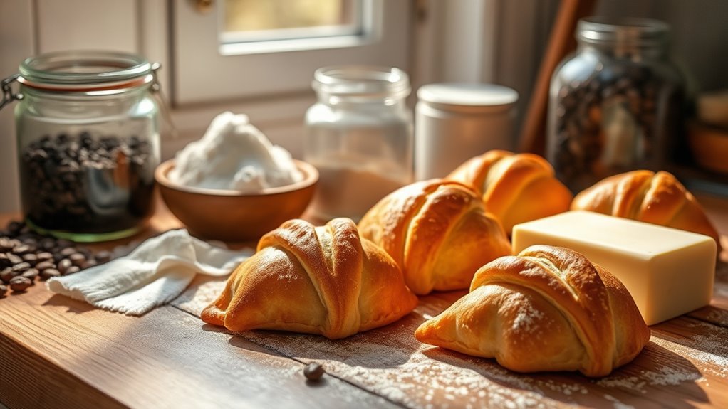essential coffee pastry ingredients