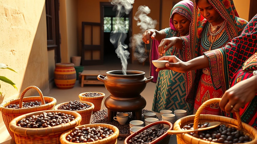 ethiopian coffee ceremony ritual