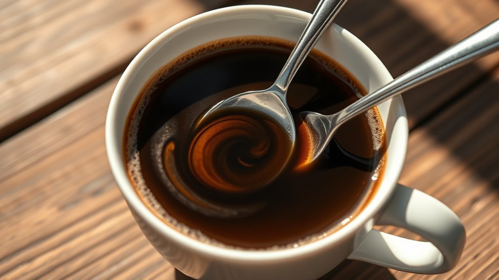explore coffee stirring methods