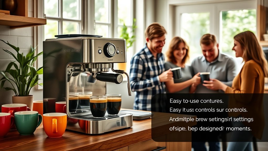 family espresso machine considerations