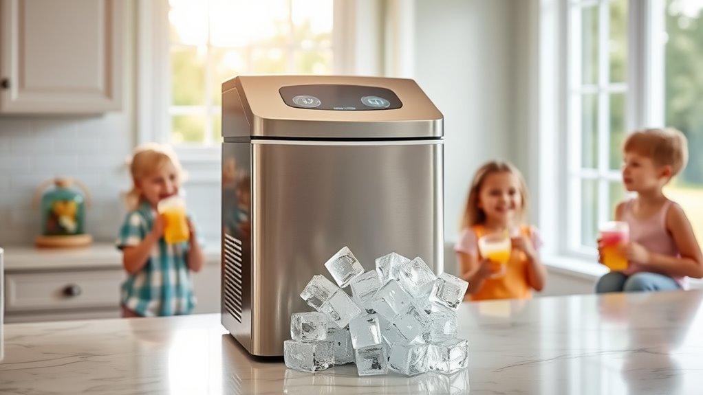 family friendly ice maker considerations