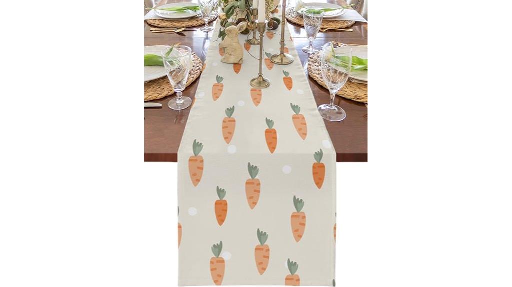 farmhouse easter table runner