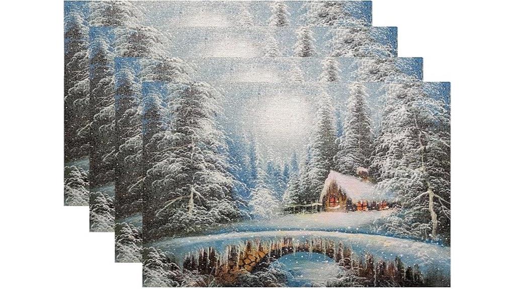 festive holiday table decor