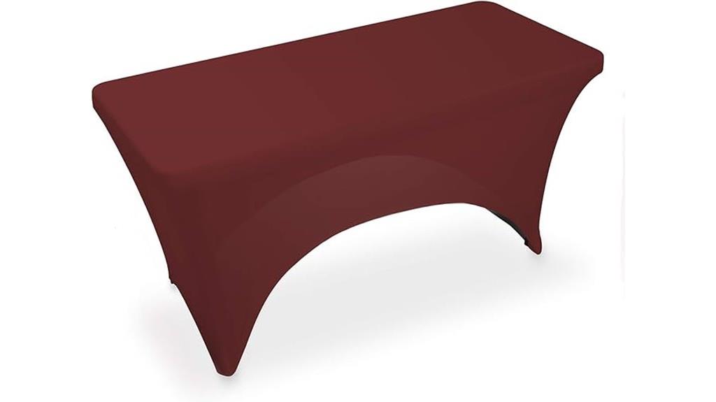 fitted stretch tablecloth rectangular