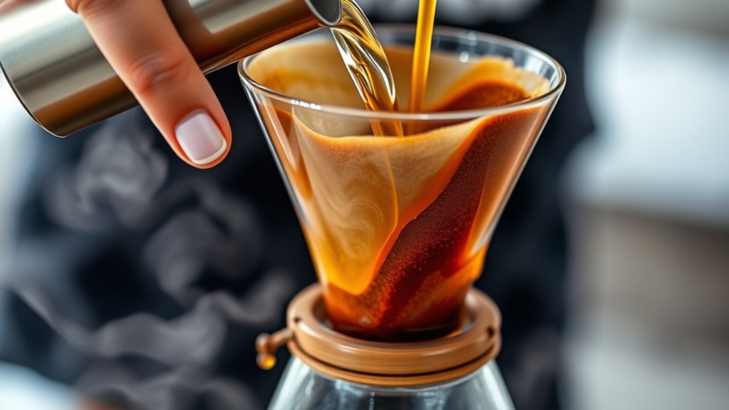 flavor extraction through solubility