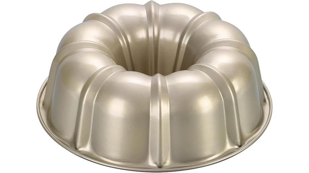 gold non stick cake pan