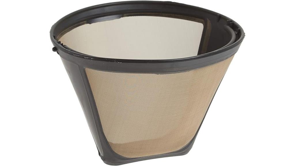 gold tone coffee filter