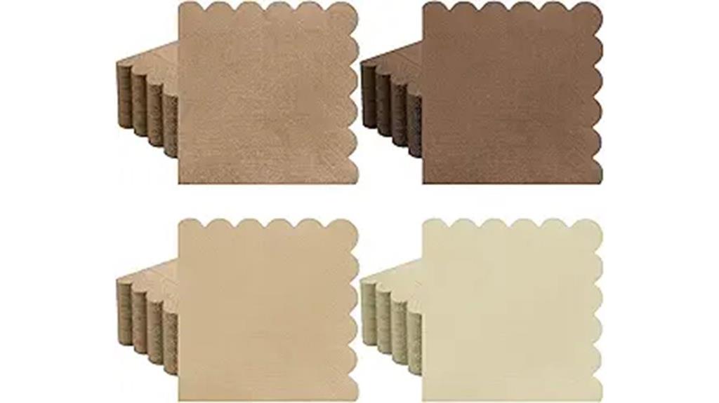 gradient cocktail napkins pack