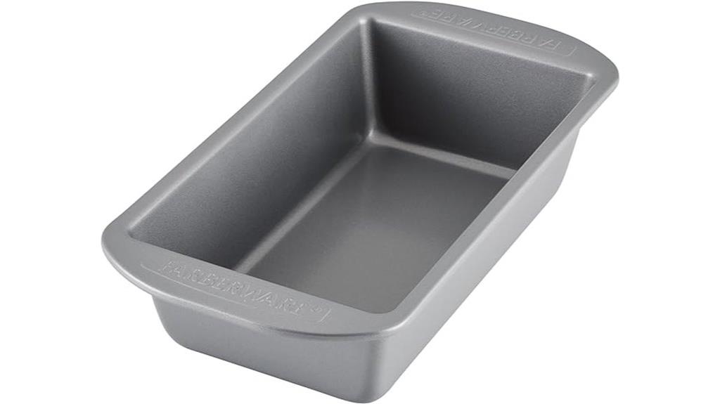gray nonstick loaf pan