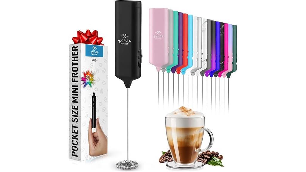 handheld milk frother wand