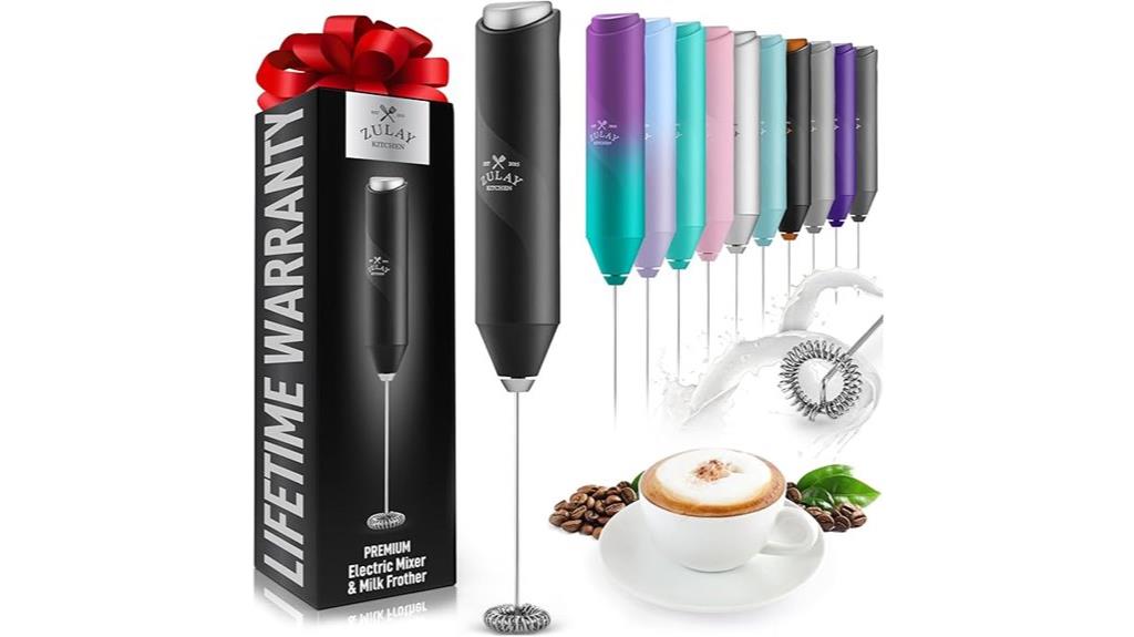 handheld milk frother wand