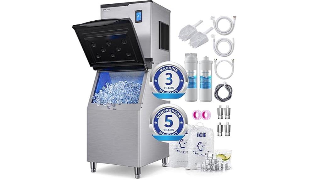 high capacity ice maker