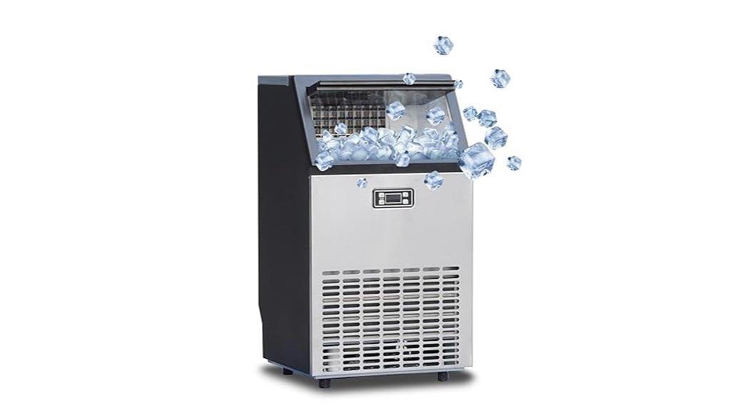 high capacity undercounter ice maker