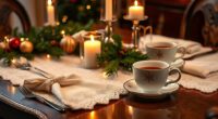 holiday coffee napkin tradition