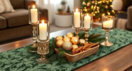 holiday coffee table decor