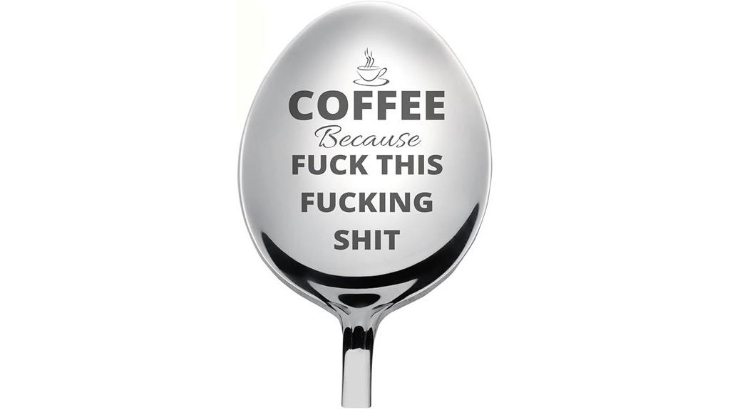 humorous spoon gift idea