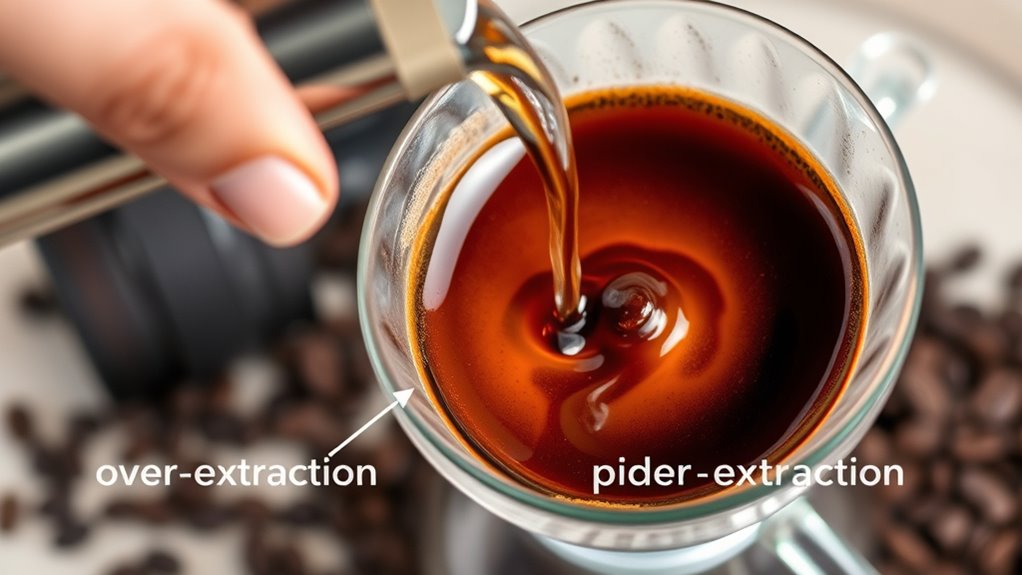 identify extraction imbalance signs