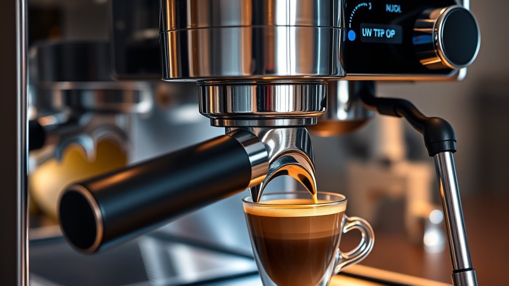 key features of espresso machines