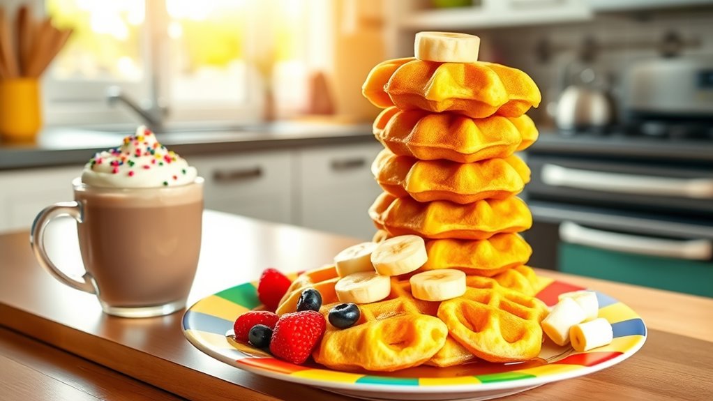 kid friendly waffle versatility