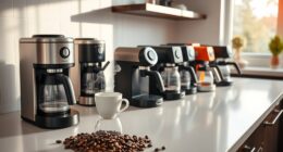 large coffee makers selection