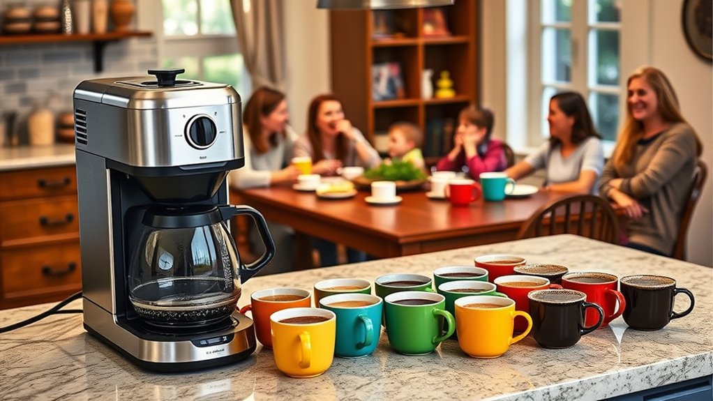 large family coffee makers