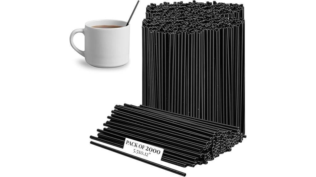large pack of stirrers