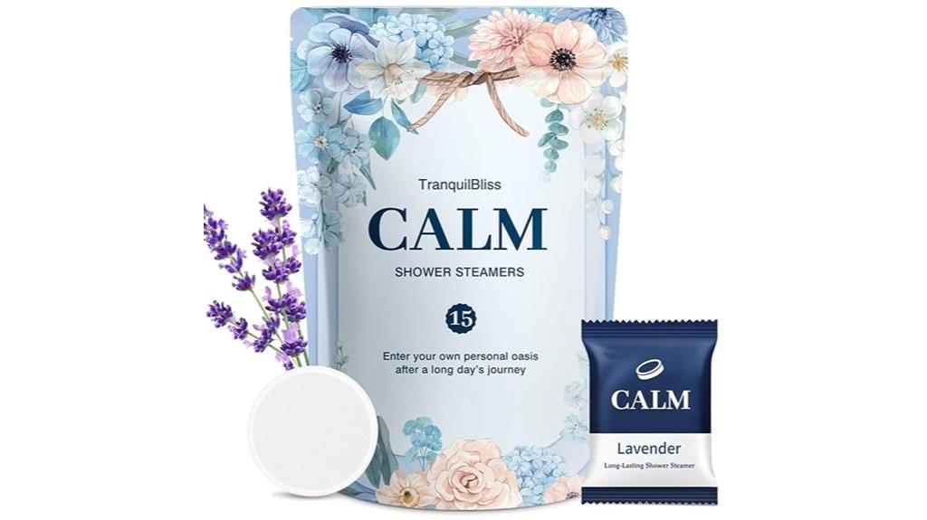 lavender scented shower bombs