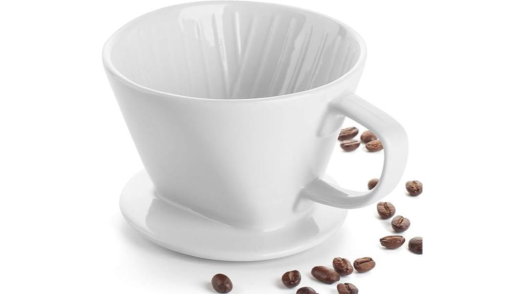 manual coffee brewing device