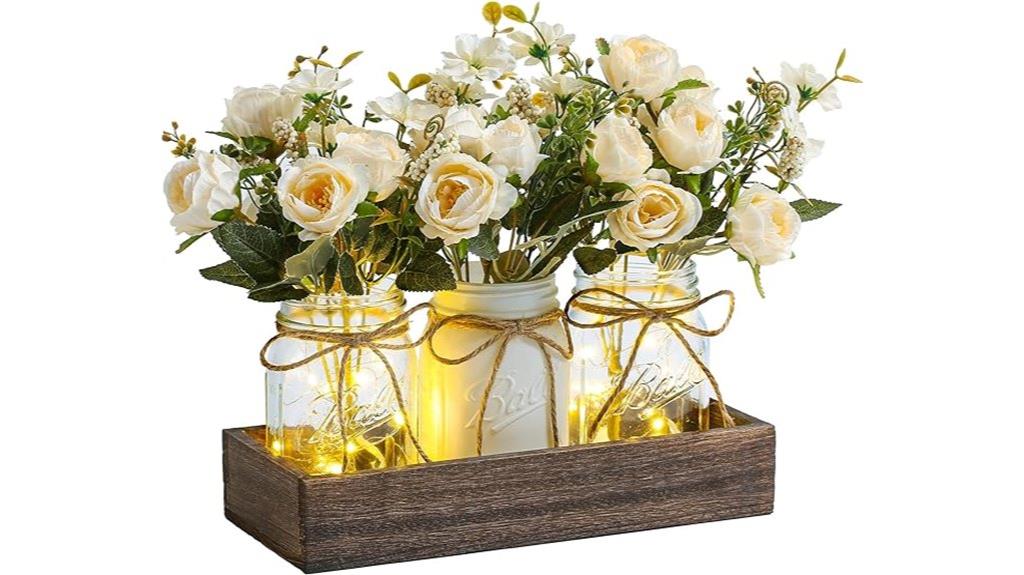 mason jar table decorations