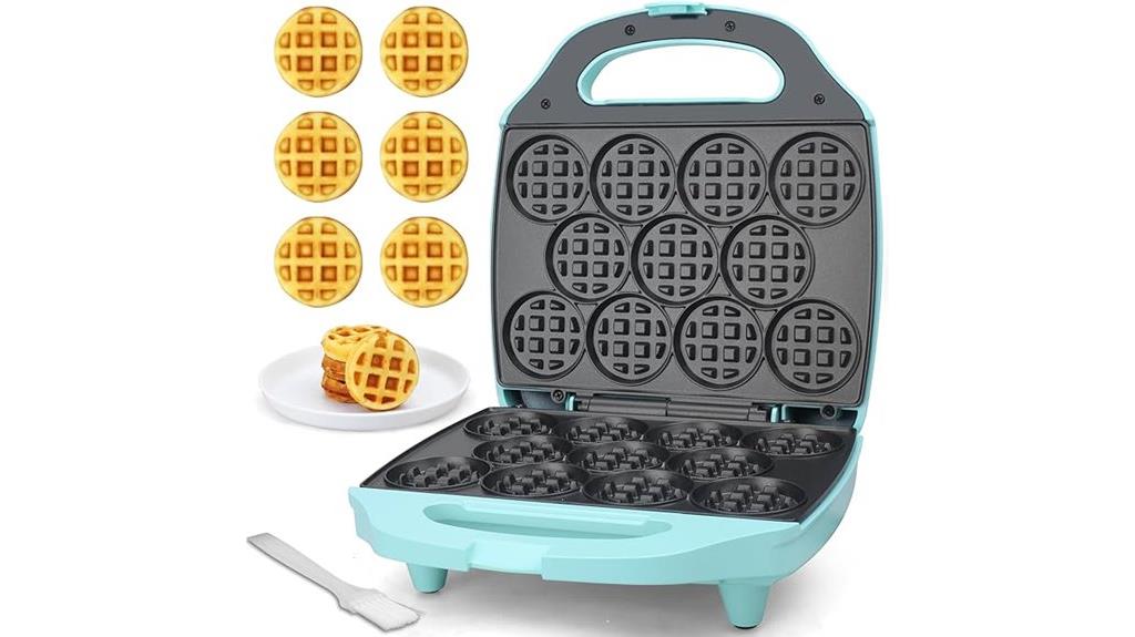 mini waffle maker delight