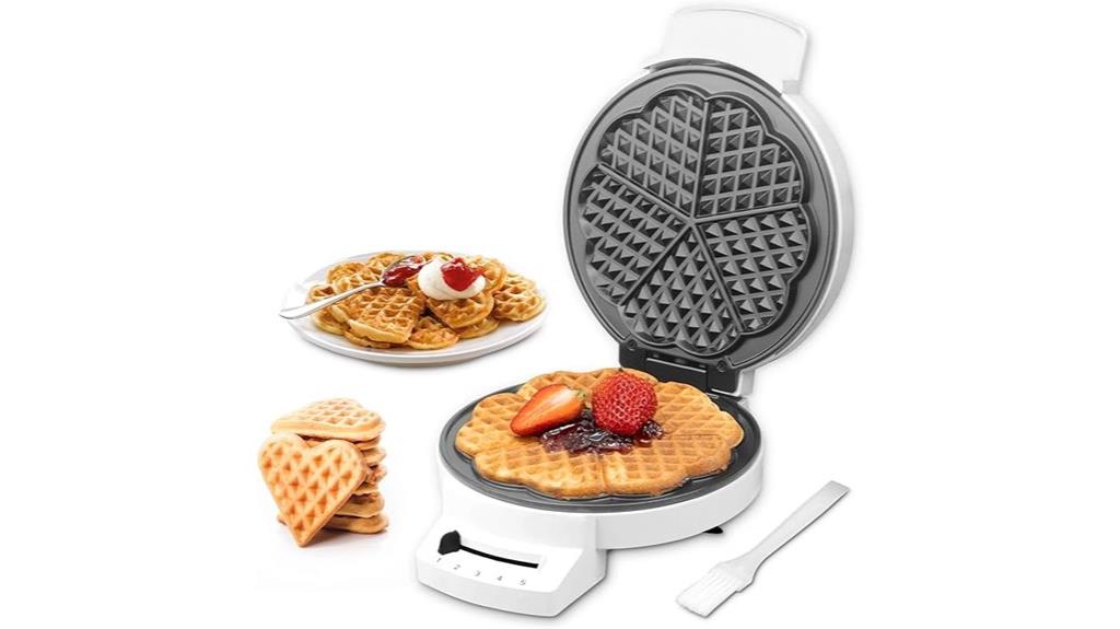 miniature waffle maker device